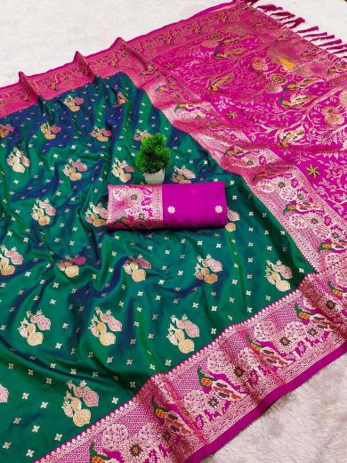 Anupama saheli paithani vol-2 saree cloth wholesale online
